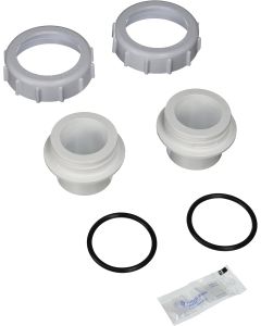 Pentair 271096 White Bulkhead Union Replacement Set Pool and Spa Filter